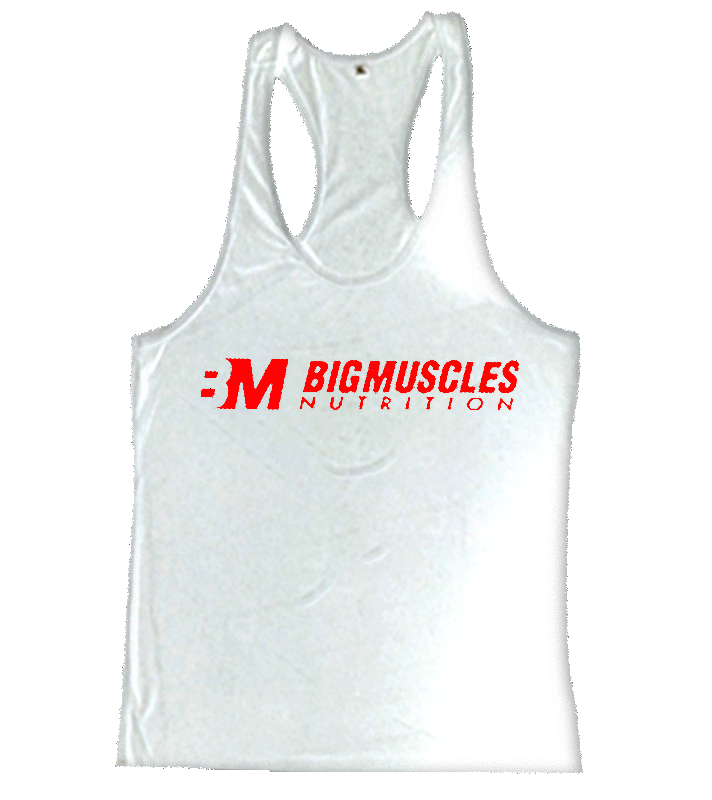BlGMUSCLES NUTRITION Men's Cotton Stringer Bodybuilding Gym Tank