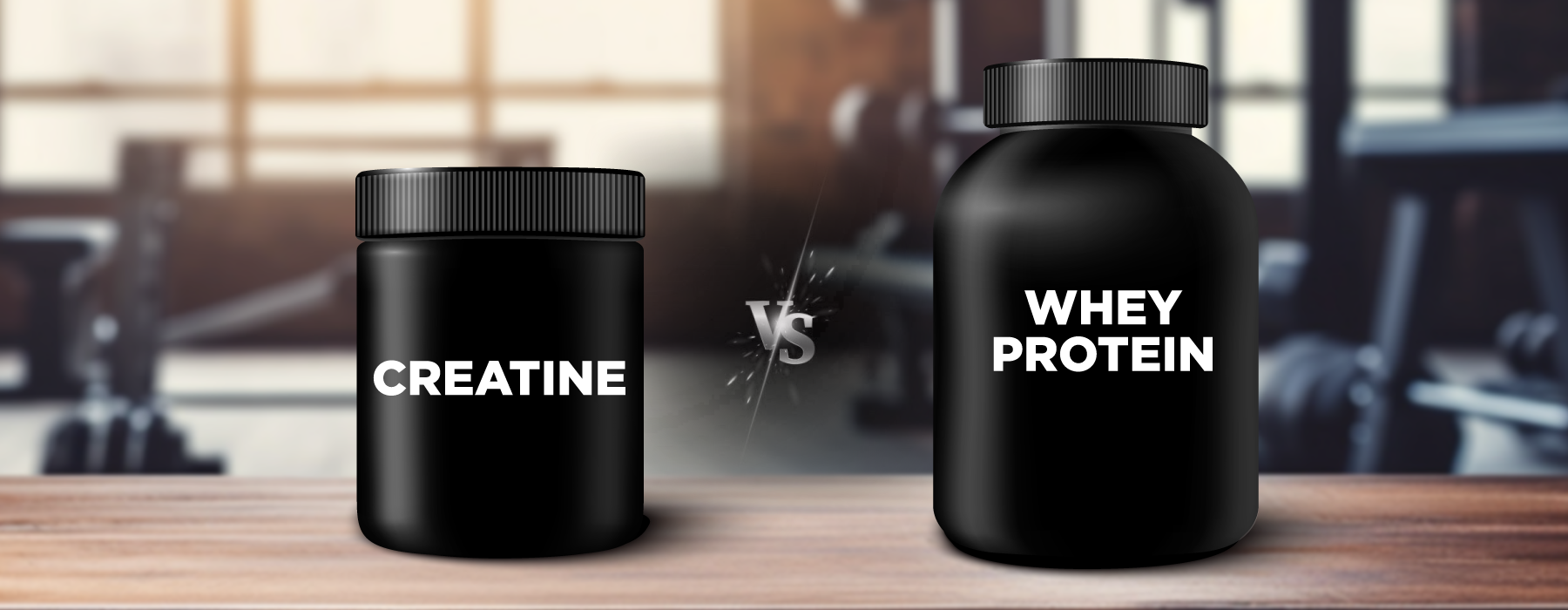 Creatine vs Whey Protein