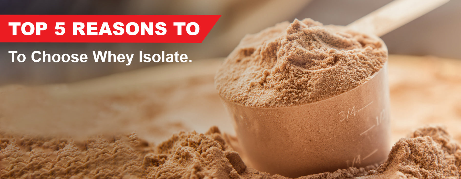 Top 5 reasons to choose Whey protein Isolate