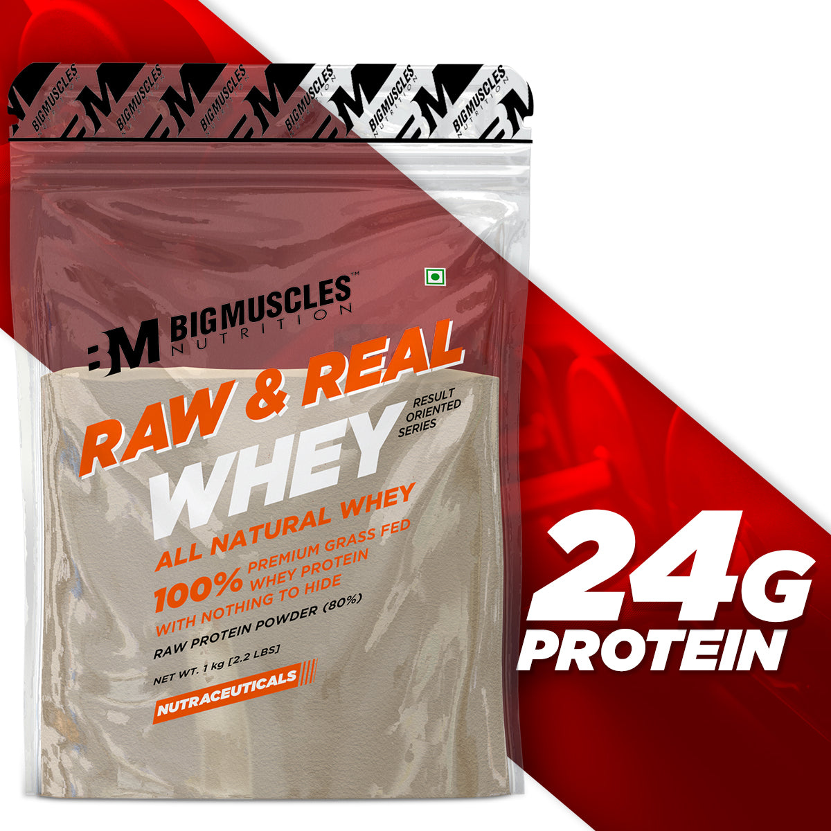 organic raw and real whey